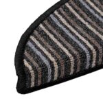 vidaXL Samolepiace schodové rohože 15 pcs Antracit 56 x 17 x 3 cm – Obrázok 8