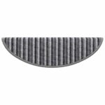 vidaXL Samolepiace schodové rohože 15 pcs Sivá 56 x 17 x 3 cm – Obrázok 7