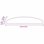 vidaXL Samolepiace schodové rohože 15 pcs Hnedá 56 x 17 x 3 cm – Obrázok 9