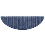 vidaXL Samolepiace schodové rohože 15 pcs Modrá 56 x 17 x 3 cm – Obrázok 9