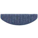 vidaXL Samolepiace schodové rohože 15 pcs Modrá 65 x 21 x 4 cm – Obrázok 7