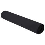 vidaXL Športové uteráky 2 pcs Čierna 200 x 100 cm Polyester a polyamid – Obrázok 2