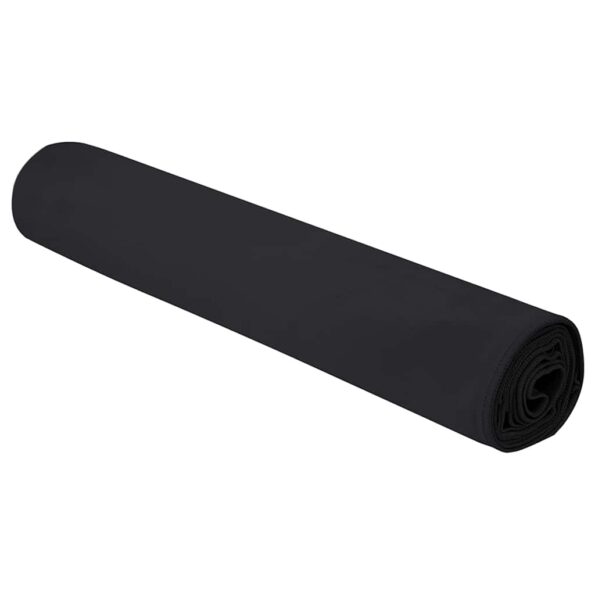 vidaXL Športové uteráky 2 pcs Čierna 200 x 100 cm Polyester a polyamid – Obrázok 2