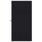 vidaXL Športové uteráky 2 pcs Čierna 200 x 100 cm Polyester a polyamid – Obrázok 4