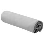 vidaXL Športové uteráky 2 pcs Sivá 50 x 30 cm Polyester a polyamid – Obrázok 2