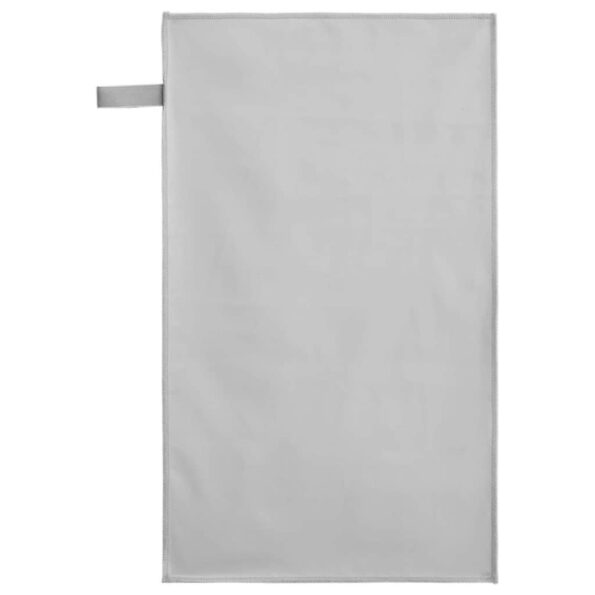 vidaXL Športové uteráky 2 pcs Sivá 50 x 30 cm Polyester a polyamid – Obrázok 4