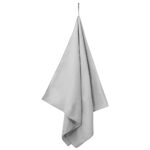 vidaXL Športové uteráky 2 pcs Sivá 140 x 70 cm Polyester a polyamid – Obrázok 3