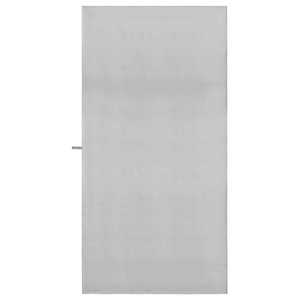vidaXL Športové uteráky 2 pcs Sivá 200 x 100 cm Polyester a polyamid – Obrázok 4