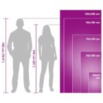 vidaXL Športové uteráky 2 pcs Sivá 200 x 100 cm Polyester a polyamid – Obrázok 9