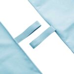 vidaXL Športové uteráky 2 pcs Modrá 200 x 100 cm Polyester a polyamid – Obrázok 5