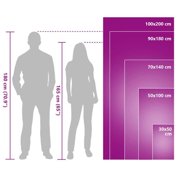 vidaXL Športové uteráky 2 pcs Zelená 140 x 70 cm Polyester a polyamid – Obrázok 9