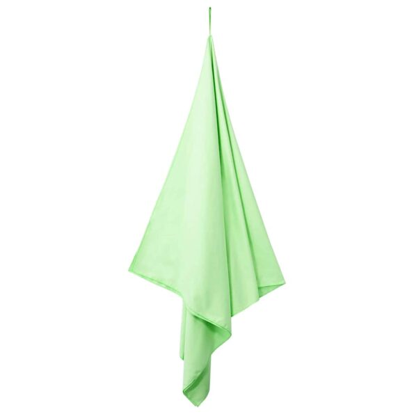 vidaXL Športové uteráky 2 pcs Zelená 200 x 100 cm Polyester a polyamid – Obrázok 3