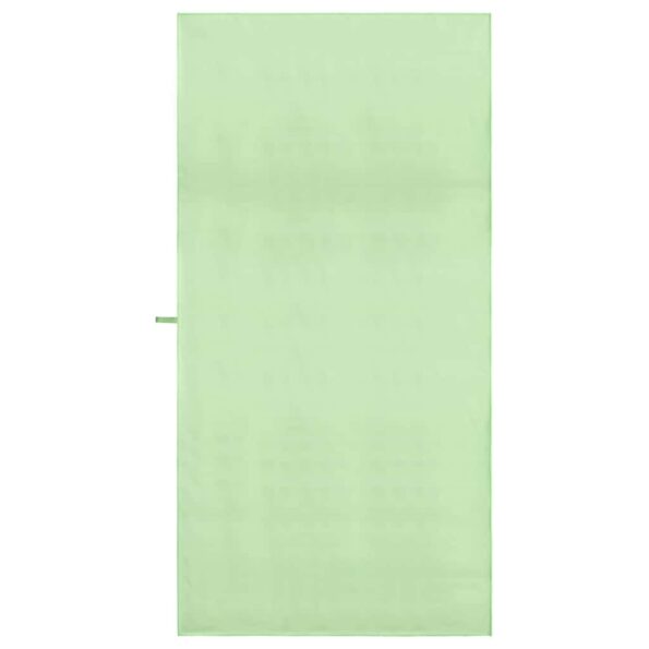 vidaXL Športové uteráky 2 pcs Zelená 200 x 100 cm Polyester a polyamid – Obrázok 4