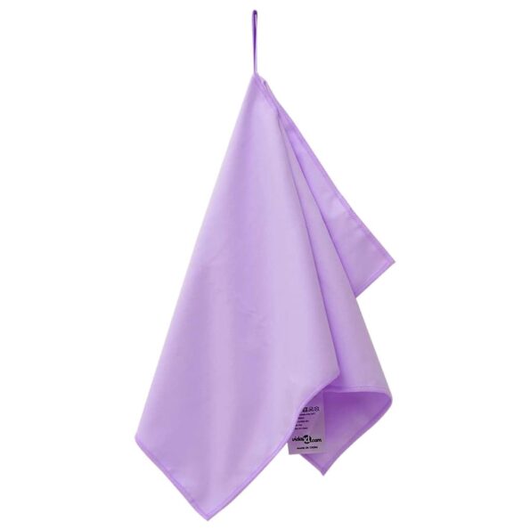 vidaXL Športové uteráky 2 pcs Fialová 50 x 30 cm Polyester a polyamid – Obrázok 3