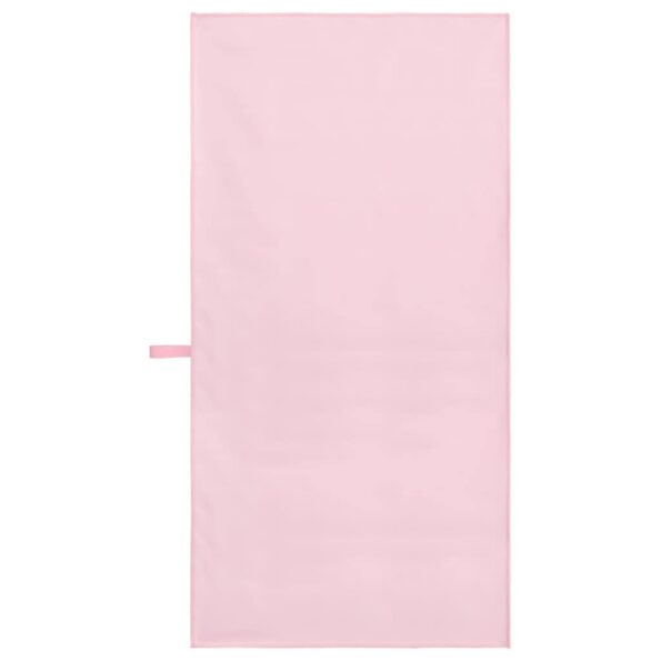 vidaXL Športové uteráky 2 pcs Ružová 100 x 50 cm Polyester a polyamid – Obrázok 4