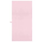 vidaXL Športové uteráky 2 pcs Ružová 140 x 70 cm Polyester a polyamid – Obrázok 4