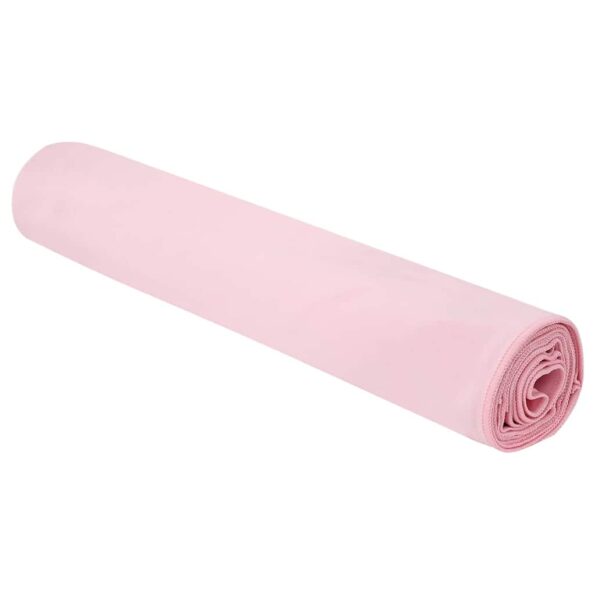 vidaXL Športové uteráky 2 pcs Ružová 200 x 100 cm Polyester a polyamid – Obrázok 2