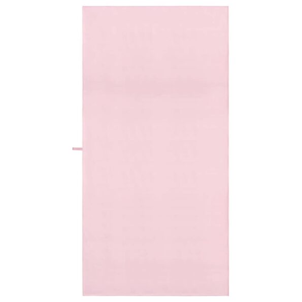 vidaXL Športové uteráky 2 pcs Ružová 200 x 100 cm Polyester a polyamid – Obrázok 4