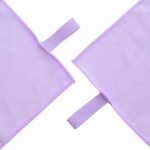 vidaXL Sada športových uterákov 2 pcs Fialová látka – Obrázok 5