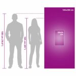 vidaXL Sada športových uterákov 2 pcs Fialová látka – Obrázok 9