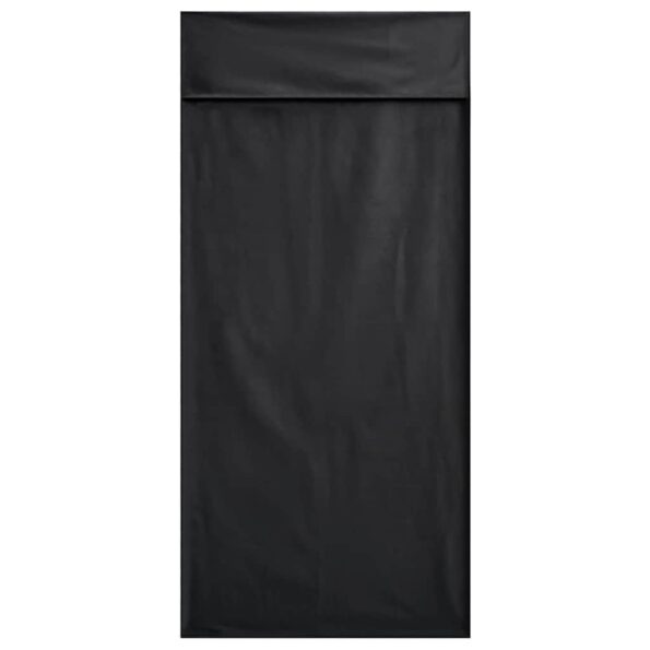 vidaXL Vonkajšie uteráky na stoličky 2 pcs Čierna 130 x 60 cm – Obrázok 5