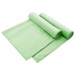 vidaXL Vonkajšie uteráky na stoličky 2 pcs Zelená 130 x 60 cm – Obrázok 2