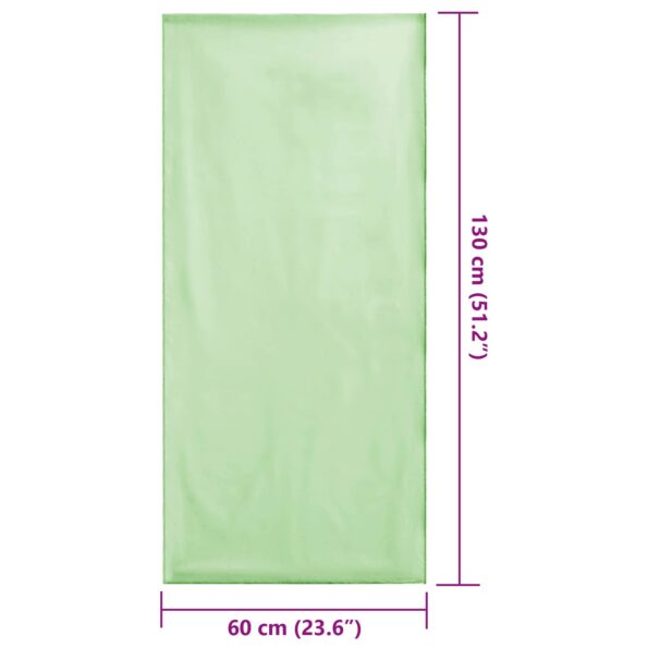 vidaXL Vonkajšie uteráky na stoličky 2 pcs Zelená 130 x 60 cm – Obrázok 9