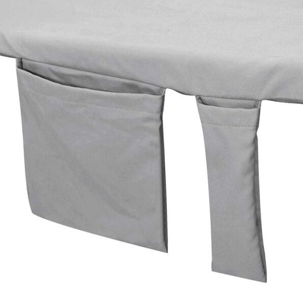 vidaXL Osušky pre ležadlo 2 pcs Tmavo šedá 210 x 75 cm – Obrázok 7