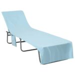 vidaXL Osušky pre ležadlo 2 pcs Modrá 210 x 75 cm Polyester a polyamid – Obrázok 3