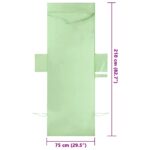 vidaXL Osušky pre ležadlo 2 pcs Zelená 210 x 75 cm – Obrázok 10