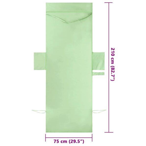 vidaXL Osušky pre ležadlo 2 pcs Zelená 210 x 75 cm – Obrázok 10