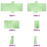 vidaXL Osušky pre ležadlo 2 pcs Zelená 210 x 75 cm – Obrázok 12