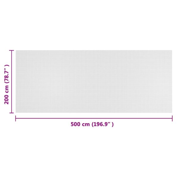 vidaXL Sieť proti hmyzu Biela 2 x 5 m HDPE – Obrázok 6