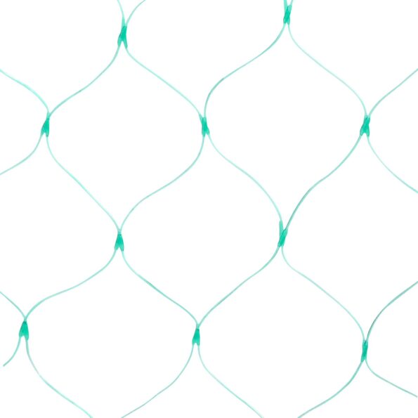 vidaXL Siete na ochranu vtákov Zelená 2 x 5 m HDPE – Obrázok 6