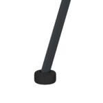 vidaXL Jedálenská stolička 2 pcs Čierna 65 x 55,5 x 81 cm – Obrázok 10