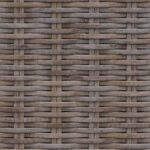 vidaXL Úložná lavička s vankúšom Sivá 110 x 40 x 50 cm Ratan – Obrázok 10