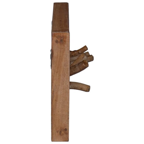 vidaXL Háčik na kabáty Prírodná 50 x 10 x 25 cm – Obrázok 6