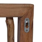 vidaXL Háčik na kabáty Prírodná 50 x 10 x 25 cm – Obrázok 8