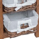 vidaXL Bočný stôl Hnedá 38 x 28 x 50 cm Mahagónový masív – Obrázok 8