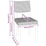 vidaXL Kubu šedá 45 x 55 x 84 cm – Obrázok 11