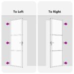 vidaXL Vnútorné dvere Čierna 76 x 201.5 cm Tvrdené sklo, hliník – Obrázok 7