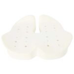 vidaXL Vankúš s vankúšom Svetlosivá 50 x 43 x 10 cm Bavlna – Obrázok 5