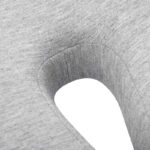 vidaXL Vankúš s vankúšom Svetlosivá 50 x 43 x 10 cm Bavlna – Obrázok 8