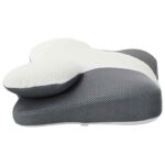 vidaXL Vankúš s vankúšom Biela 59 x 38 x 14 cm Polyester – Obrázok 6