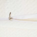 vidaXL Vankúš s vankúšom Biela 59 x 38 x 14 cm Polyester – Obrázok 9