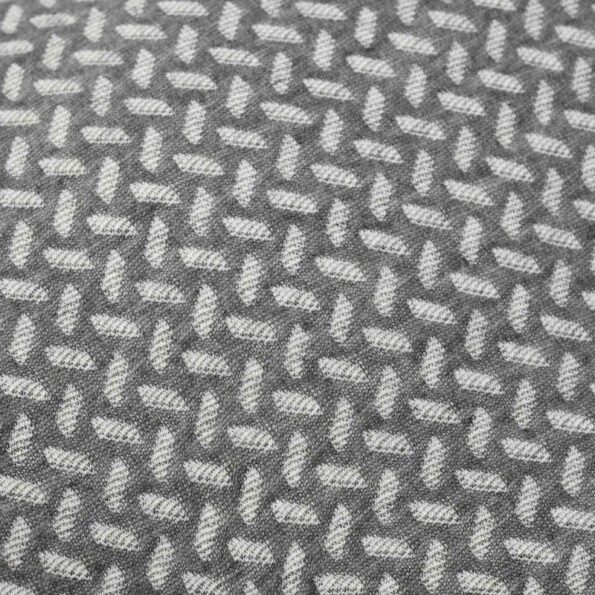 vidaXL Vankúš s vankúšom Sivá 60 x 37 x 13 cm Polyester – Obrázok 11