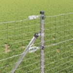 vidaXL Plotové stĺpy 2 pcs Strieborná 110 cm Pozinkovaná oceľ – Obrázok 3