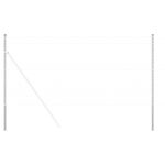 vidaXL Plotové stĺpy 12 pcs Strieborná 130 cm Pozinkovaná oceľ – Obrázok 2