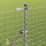 vidaXL Plotové stĺpy 2 pcs Strieborná 140 cm Pozinkovaná oceľ – Obrázok 3