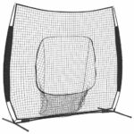 vidaXL Baseball a softball Čierna 250 x 106 x 209 cm Polyester – Obrázok 2